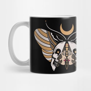 Skull and woman Mug